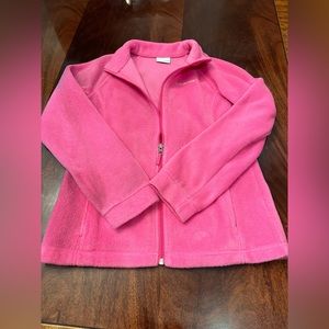 Columbia fleece jacket, girls size large